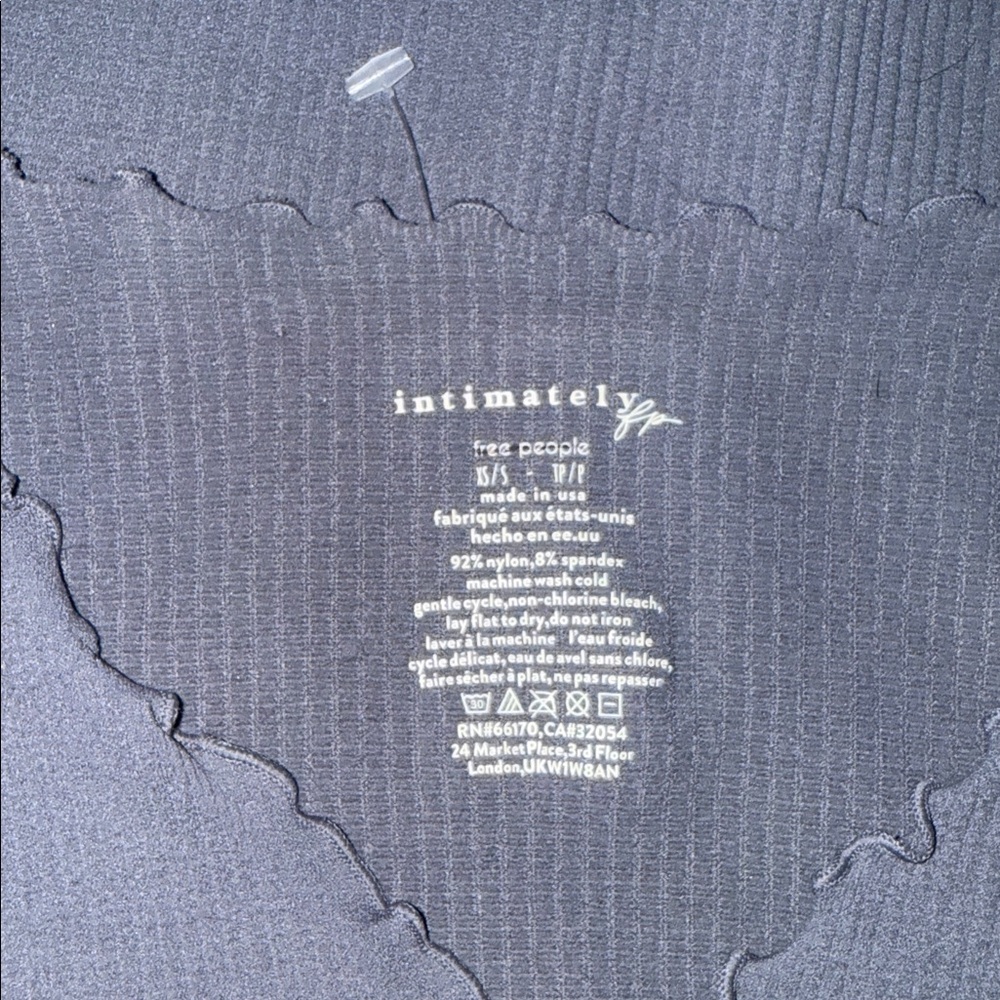 Free People Intimately Easy To Love Seamless Long-Sleeve NWOT - Picture 7 of 7